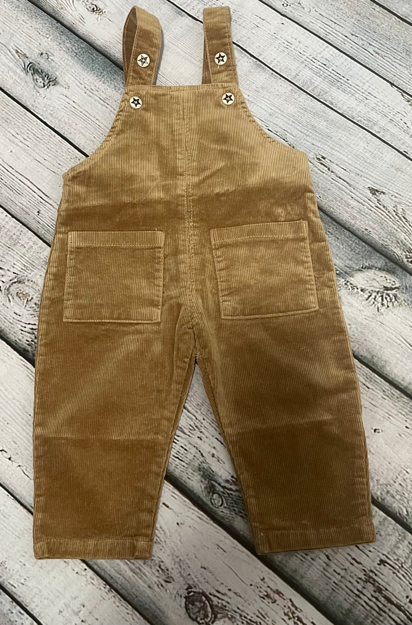Boy Corduroy Boho Overalls