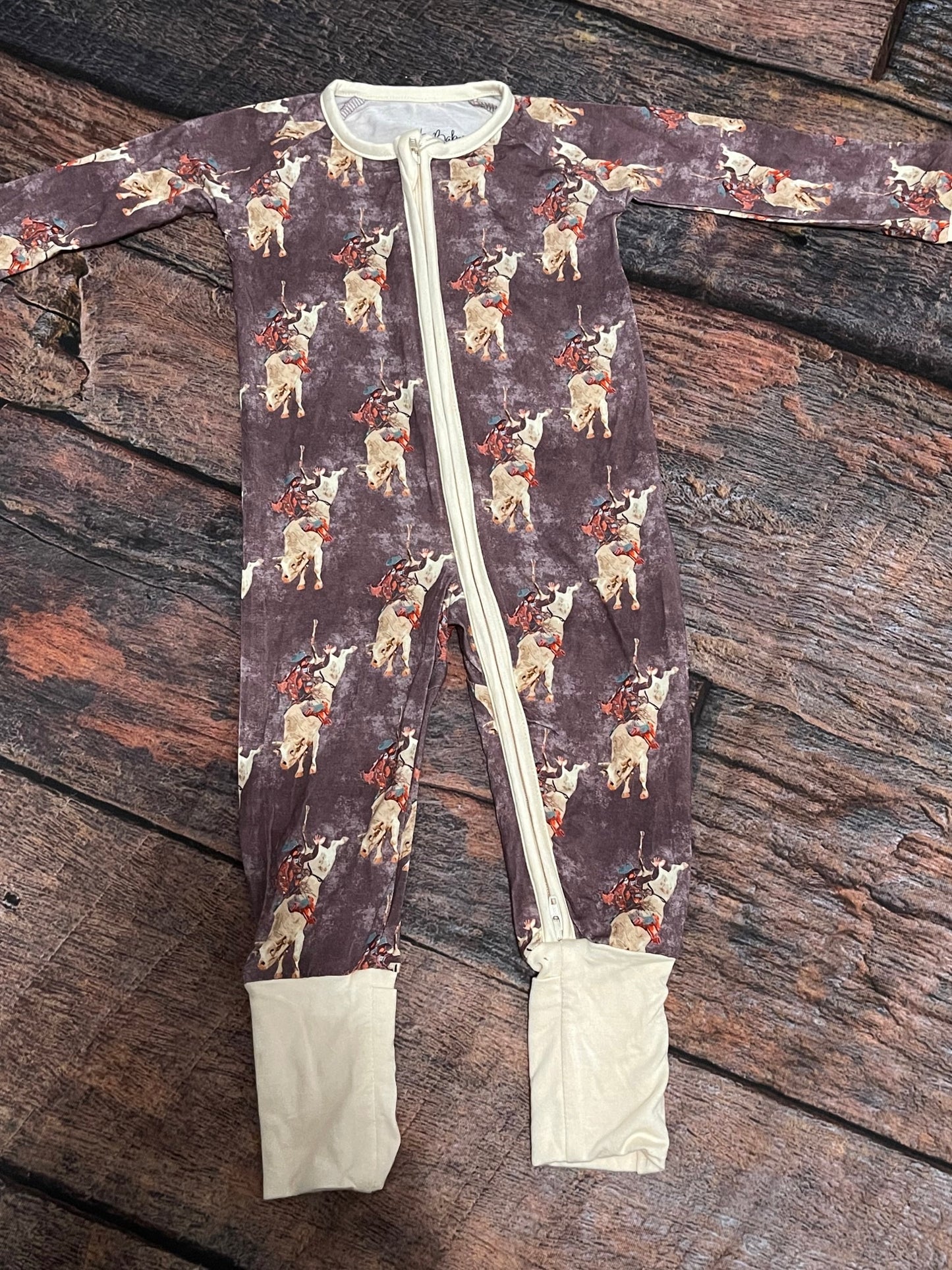 Bull Rider Bamboo Pajamas