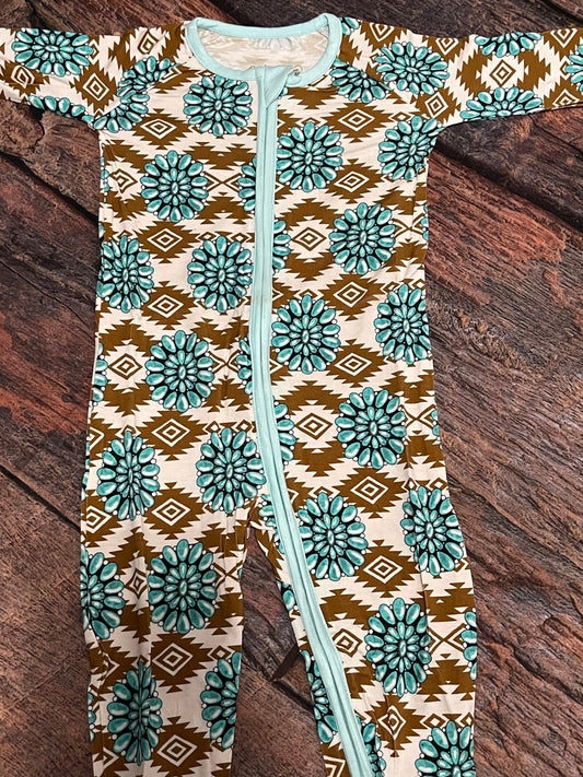 Aztec Squash Bamboo Pajamas