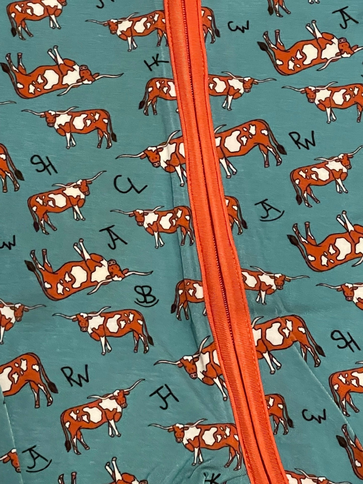 Cattle Brand Bamboo Pajamas