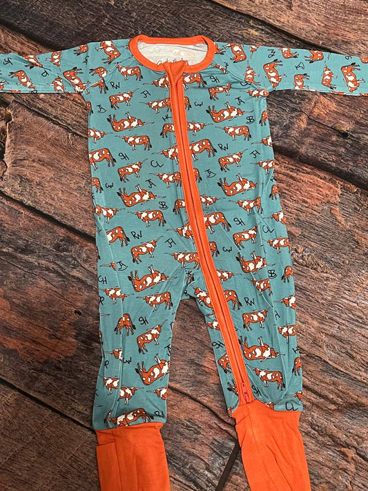 Cattle Brand Bamboo Pajamas