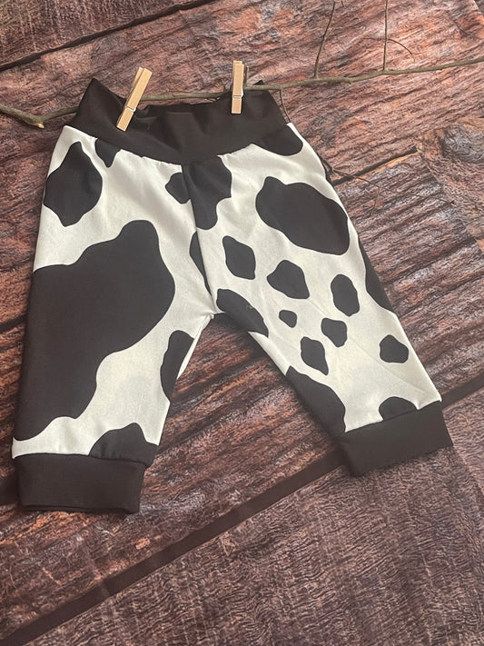 Cow Print Joggers